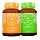 True Veda Calm Energy Bundle | USDA Organic | Multi-Award-Winning | Organic Ashwagandha KSM-66® + Organic Green Tea Capsules