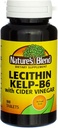 Nature 's Blend Lecithin Kelp- B6 with Cider Vinación 100 Tabs (Model: 079854600704)