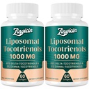 E-vitamin Tocotrienoler - Liposomal Tocotrienoler Supplement 1000mg, Højt Absorbatable Delta Tocotrienol og Gamma Tocotrienol til Knoglehelbred, og Antioxidant Support, 120 Softgels