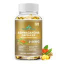 TheraSuva Superior Potency Ashwagandha 2100mg + Black Pepper Extract 8mg Supplement for Stress Relief & Immune Support, 2 Month Supply, 120 Softgels