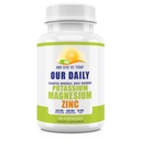 Magnesium Kaliumtilskud W Zink - 90 Kapsler 400MG Magnesium, 450MG Kalium, 50MG Zink til vaskulær sundhed - Høj Absorption Vegan til ben kramper og søvn