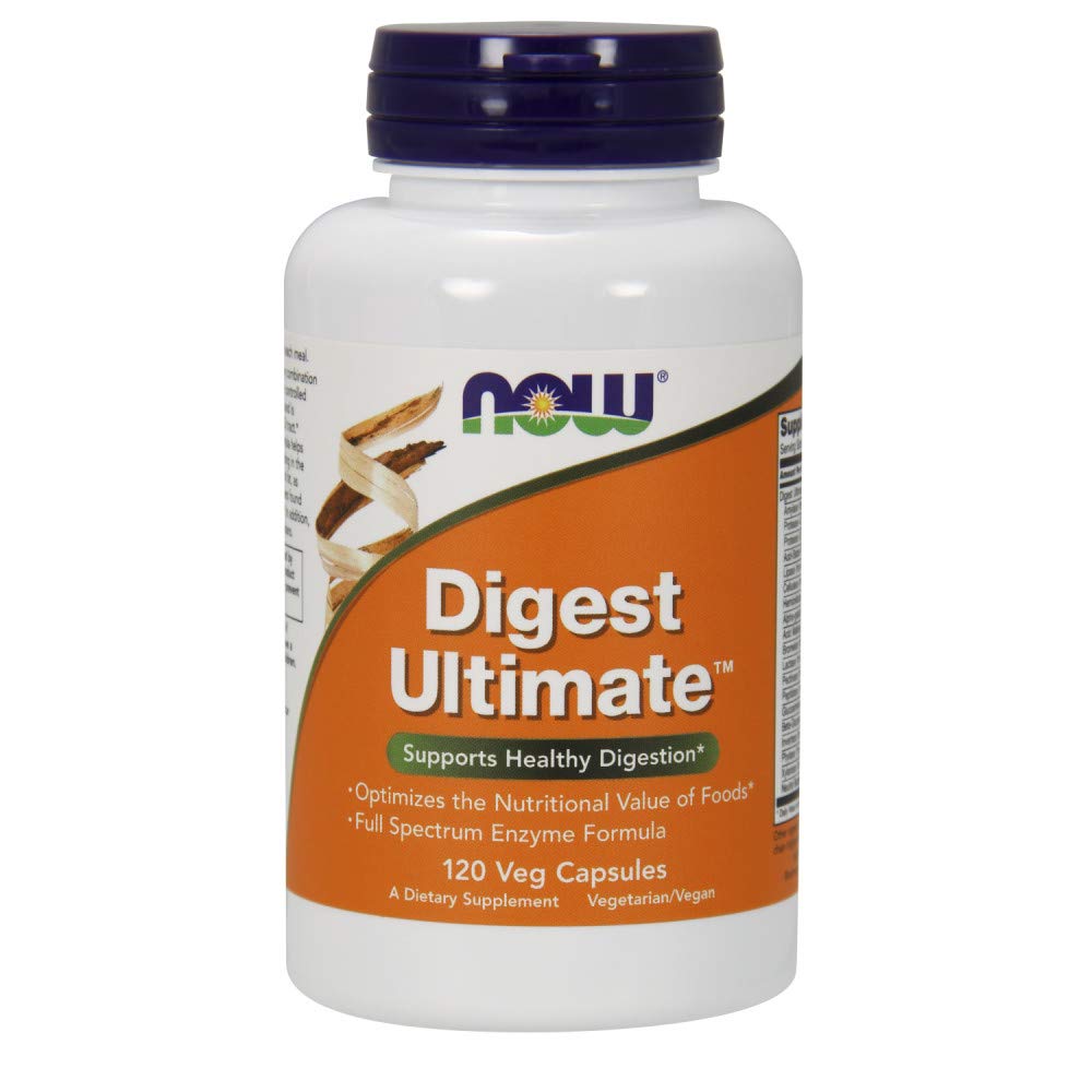 Now Foods Digest Ultimate, 120 vegetabilsk kapsel