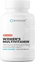 Kvinder Multivitamin, Daglige Vitaminer for Kvinder med Vitaminer A, C, D, E, B- 6 og B- 12, Energi Metabolisme, Ben & immunforsvar, 60 kapsler