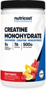 Nutricost Creatin Monohydrat Powder (Fruit Punch, 500 Gram)