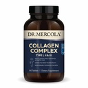 Dr. Mercola Collagen Complex - Understøtter Hud & Connective Tissue - Type I, II & III Collagen - Non- GMO, Gluten- Free & Soy- Free - 90 tabletter (30 servere)