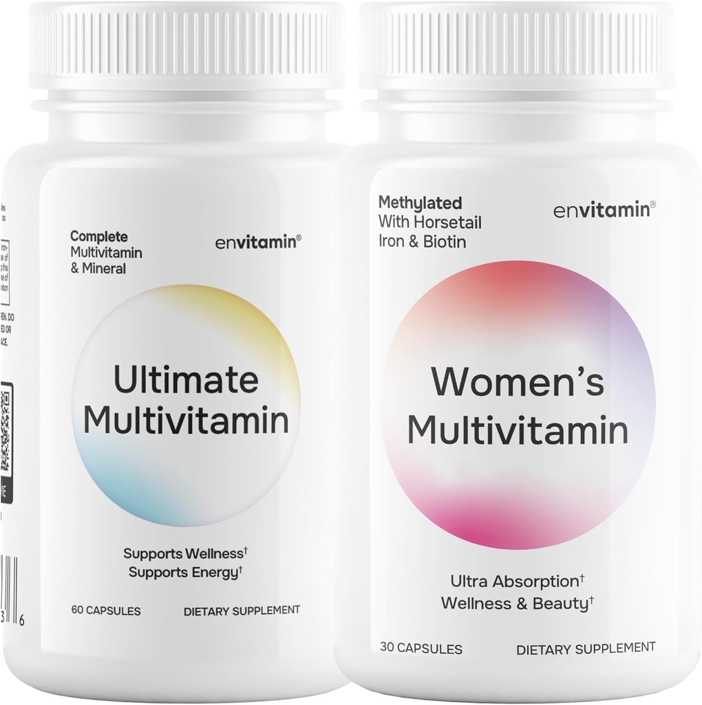 Kvinders Multivitamin og Ultimate Multivitamin Bundle (2 produkter)