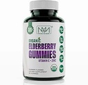 Organic Elderberry Gummies med zink og C-vitamin