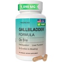 Ox Bile Supplements for No Gallbladder - Ox Bile Digestive enzymes, Purified Bile Salts, Gallbladder Supplements Complex Formula, 90 Capsules