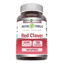 Amazing Formulas Red Clover 430 Mg Supplement Note 124; Kapsler Note 124; Non- GMO Note 124; Gluten- Free