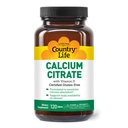 Country Life Calcium Citrate with Vitamin D – 500mg – Highly Absorbable Calcium Supplement – Certified Gluten Free, Vegan, Halal, Non-GMO – 120 Tablets