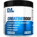 Evolution Nutrition Creatin 5000 - understøtter hurtigere inddrivelse, Lean Muscle Growth & Performance - Pre & Post Workout Powder - 5000mg Pure Creatinine Monohydrat Per Servering - 60 Servering - Unflavored