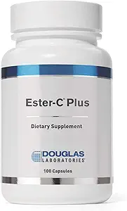 Douglas Laboratories - Ester C Plus - Kilde til antioxidanter til støtte sund funktionsmåde hele kroppen - 100 kapsler