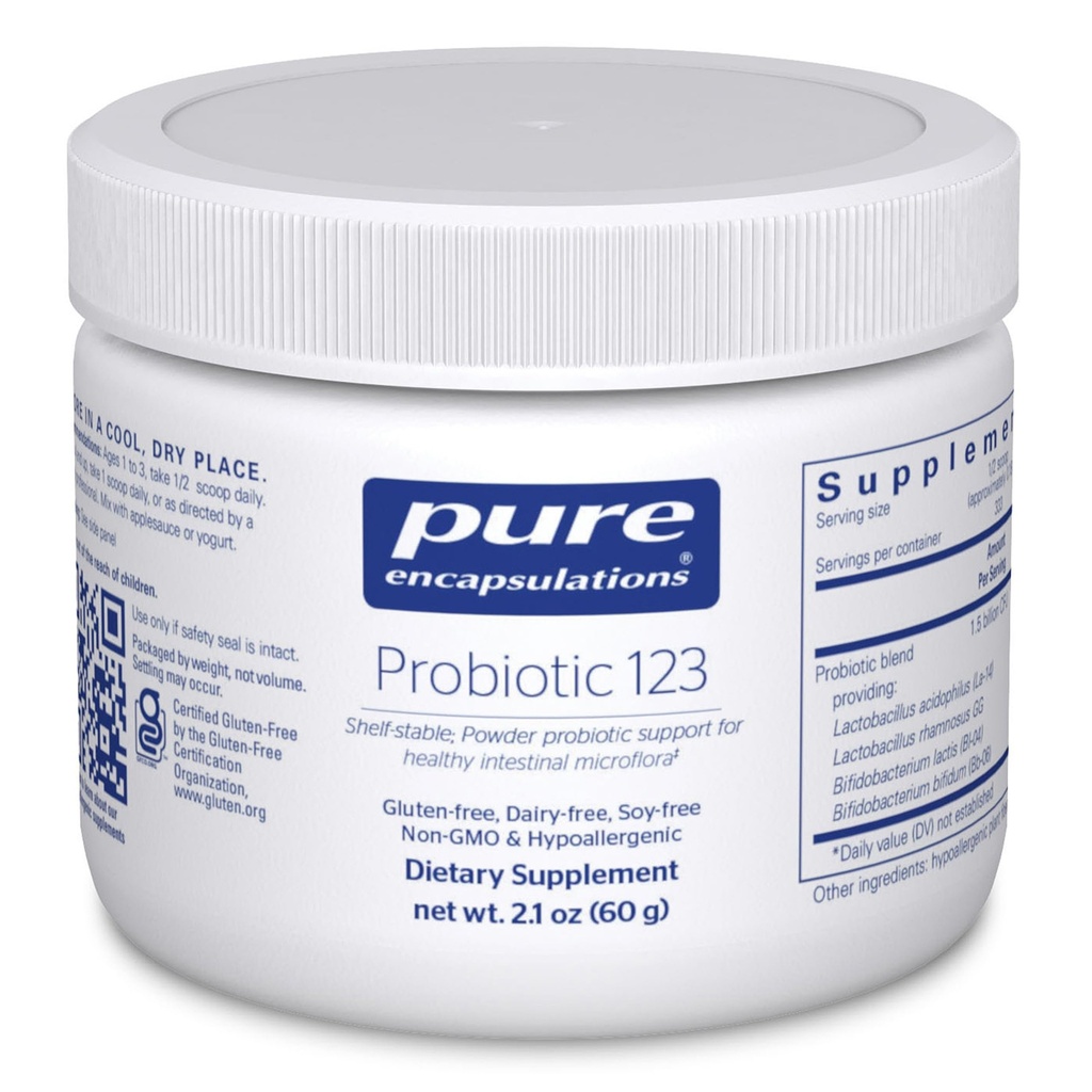 Ren indkapsling Probiotisk 123 Ounces