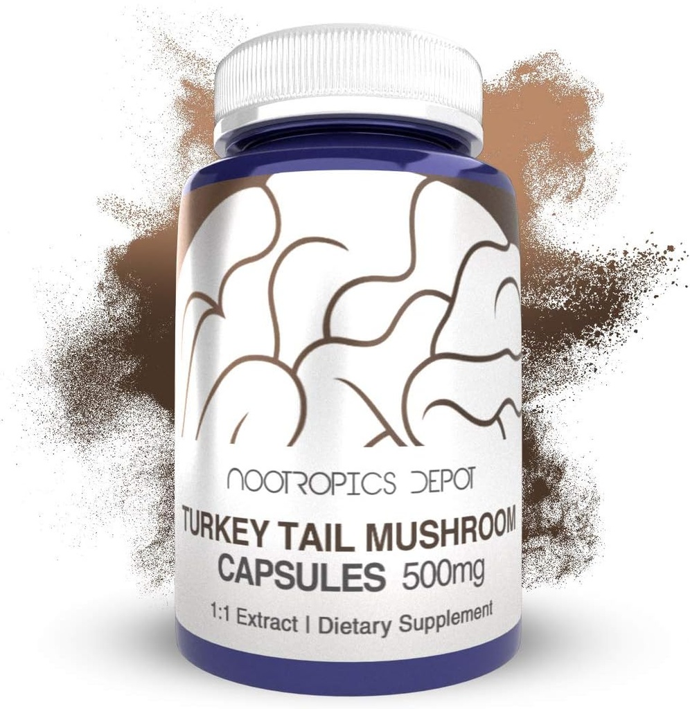 Kalkun Tail Mushroom Kapsler