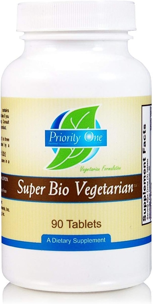 Prioriteret en Vitamin Super Bio Vegetar 90 tabletter - immunsystemet support * - Klinisk Styrke - Fordele ved Shiitake & Maitake svampe.
