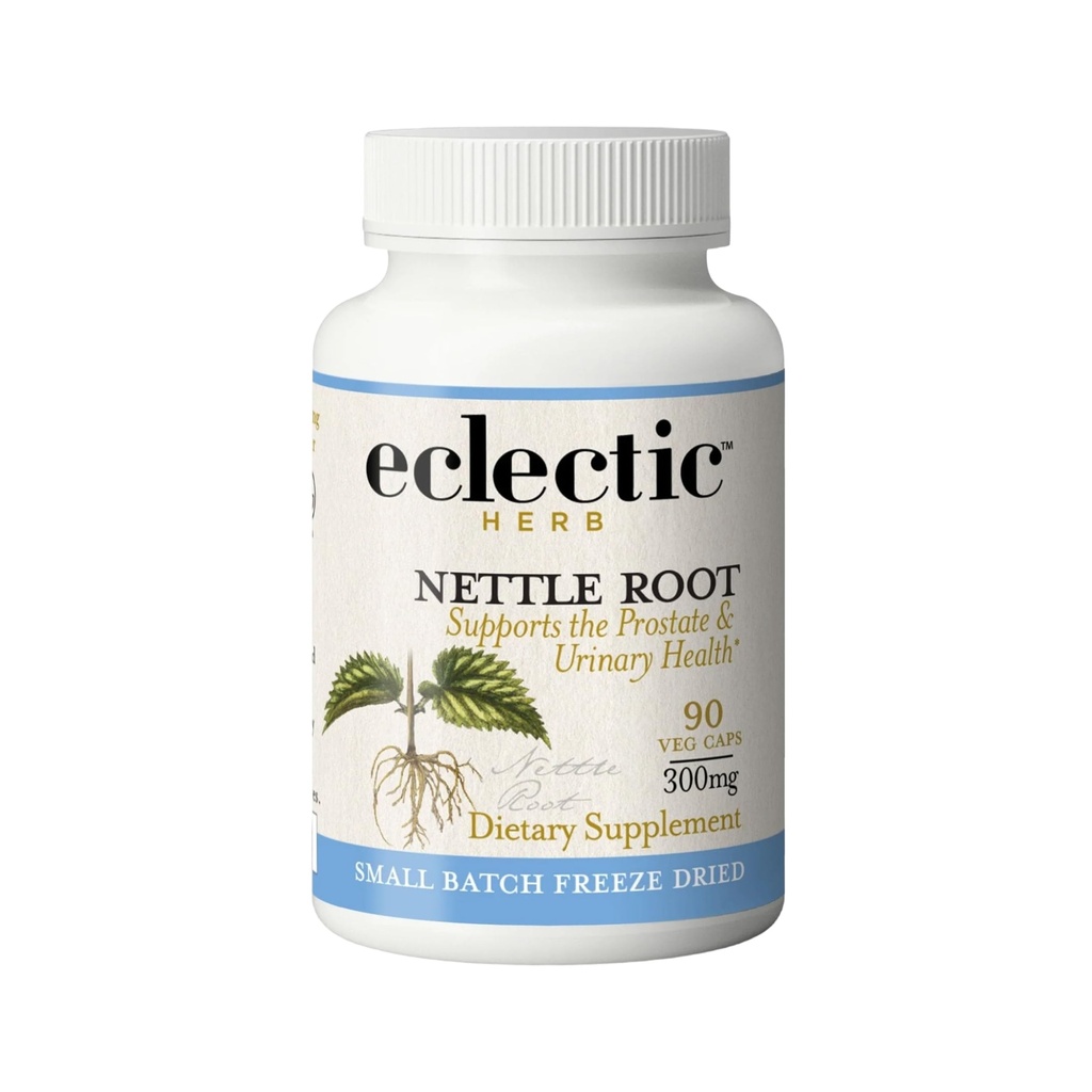 Eclectic Herb - Nettle Root Capsules Removal 124; Prostata, Urinary Tract, og Mandlig Helbreds Support
