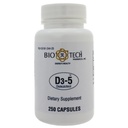 Bio-Tech D3-5 5000 Iu 250 Caps