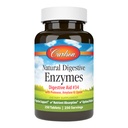 Carlson - Natural Digestive Enzymes, Digestive Aid #34 with Protease, Amylase & Lipase, Digestive Support, Nutrient Absorption & Optimal Wellness, 250 Tablets