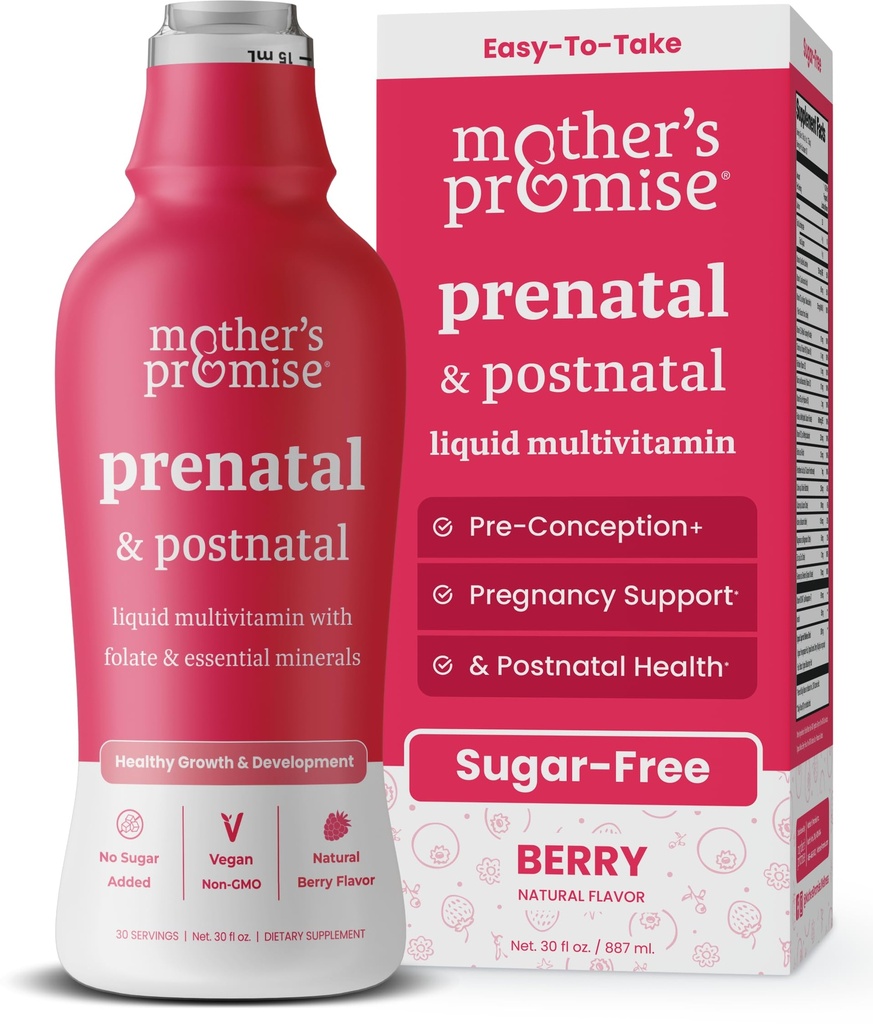 Mors løfte prenatal & Postnatal Multivitamin for kvinder
