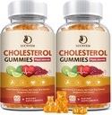 (2 Pack) Cholesterol Kosttilskud Gummies for Cholesterol Sund, Plant Steroler & Stanoler, Rød Gær Rice, Citrus Bergamot Complex for Cholesterol, Hold sunde Cholesterol Niveauer - 60 dages forsyning