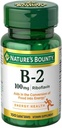 Nature 's Bounty Vitamin B-2 100 mg, 100 tabletter (pakke med 12)
