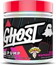GHOST pumpe nitrogenoxid pulver, Warheads sour Watermelon - 40 Serveringer - Sukker & Stim- Gratis præ-workout tillæg - L- Citrullin, Arginin Nitrat & L- Glutathione - Soy & Gluten- Free, Vegan