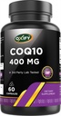 Oxify COQ10 400 mg | 60 Capsule | Gluten-Free, Non-GMO | Supplement Made in USA