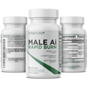 Mand Ai Rapid Fat Burner til mænd; Understøtter GLP-1 Pathway Funktion for vægttab; Appetite Suppressant, Energy Booster, Unisex Diet Pills