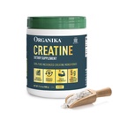Organika Creatine Powder- 100% Pure Micronized Creatine Monohydrate - Helps Build Lean Muscle, Increase Strength, and Improved Recovery and Performance for Men and Women - 500g, 100 Servings