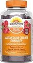 Sundown Magnesium Citrate Gummies, Raspberry Flavored, 60 Greve