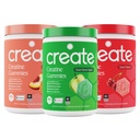 Create Creatine Monohydrate Gummies - Extreme Sour Trio - Sour Green Apple, Peach & Cherry - Creatine Gummies for Women & Men, NSF Certified, 3rd Party Tested, 270 Count (3-Pack)