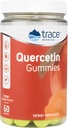 Trace Minerals Quercetin - Antioxidant Supplement Understøtter immunforsvar & cellulær sundhed - Væsentlige næringsstoffer supplement Understøtter Mineral Absorption & Kardiovaskulær sundhed - Mango, 60 gummies