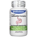 DrFormulas 18 fordøjelsesenzymer til understøttelse af galdeblære og pankreatiske enzymer med amylase, protease, Lipase, lactase, cellulase, bromelain 60 kapsler