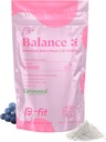 Inositol Balance 150g - Inositol 40: 1 Myo & D-Chiro - Pulver Kosttilskud - Berry Flavor - Folinsyre - Ingen tilsætningsstoffer - 100% Pure - Flaske fri