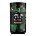 BEYOND RAW Precision Amino Note 124; Recovery & Power Amino Acid Formel 124; Fuel Muscles Note 124; Enhance Hydration Note 124; Gummy Worm Note 124; 25 Serveringer