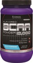 Ultimate Nutrition Flavored BCAA pulver 12000 Forgrenet kæde Post Workout Aminosyre Supplement- Coffeine- Gratis med 3g Leucin 1,5 g Valine 1,5 g Isoleucine - Blå Hindbær, 60 Servering