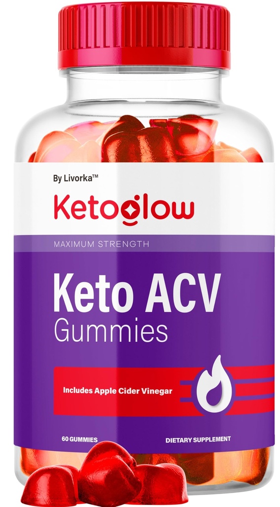 KetoGlow Keto ACV Gummies - Official Keto Glow Gummies ACV Premium Alle naturlige Gummys 1050mg, Keto Glow Apple Cider Vinegar Advanced Formel, KetoGlow Support Review, 60 Gummies for 1 Måned