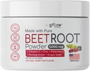 Beet Root Powder - nitrogenoxid Boost og hjerte sundhed - non-GMO superfood supplement - Natural Berry Mix Flavor, 30 Servering