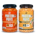 Twin Peaks Low Carb, Keto Friendly Protein Puffs, 1 Jug Hvidløg Parmesan Flavor Puffs + 1 Jug Nacho Ost Flavor Puffs