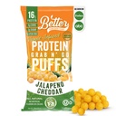 Bedre end Good Savory Keto Jalapeno Cheddar Protein Puffs124; Gluten- Free -16g Protein, Lavsukker, Lavkalorie, Diabetic Friendly Snacks