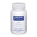 Pure indkapslinger DAO Enzyme - Histamin opdeling fordøjelsesstøtte supplement * - Nemt fordøjelsesbesvær & hudsensitivitet * - Allergen- Free Health supplement - 60 kapsler