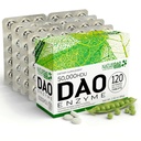 MAX DAO Enzyme Supplement 120 tabletter, 50.000 HDU per tablet justerbar dosering, udvidet frigivelse, Histamin Blocker