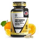 Premium Histamine Block Supplement - Advanced Diaminoxidase DAO Enzyme for Food- Derived Histamine Intolerance - Lavet i USA 60 kapsler