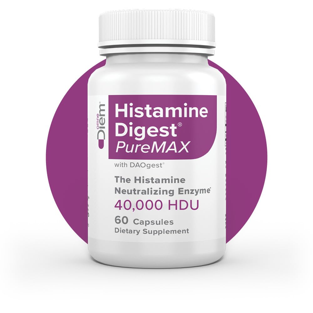Omne Diem Histamin Digest PureMAX med DAO 60 kapsler 2 pakning