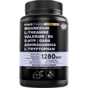 12- in-1 Sovestøtte kapsler - Melatoninfri og ikke-Habit Forming Sleep Supplement med en balanceret blend af Magnesium, Ashwagandha, L- Tryptophan, Valerian Root, GABA og 5- HTP (90 Kapsler)