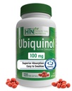 Health Thru Nutrition Ubiquinol 100mg 120 Mini Softgels as Kaneka QH Reduceret CoQ- 10