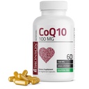Bronson CoQ10 100 MG High Potency Cellular Energy Production, 60 Vegetariske Kapsler