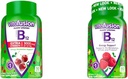 Viafusion Vitamin B12 Gummy Vitamin til energi Metabolisme Support, Cherry og Raspberry Smagen, Amerikas nummer 1 Mærke, 90 og 60 Greve