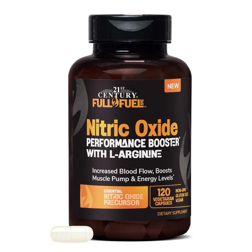 21. århundrede Full Fuel 365 nitrogenoxid ydeevne booster med L-arginin